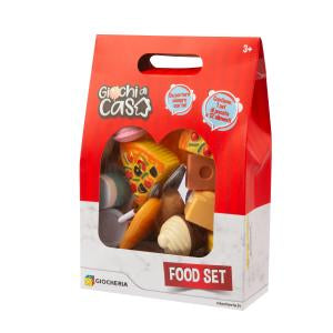 FOOD SET Alimenti con Posate