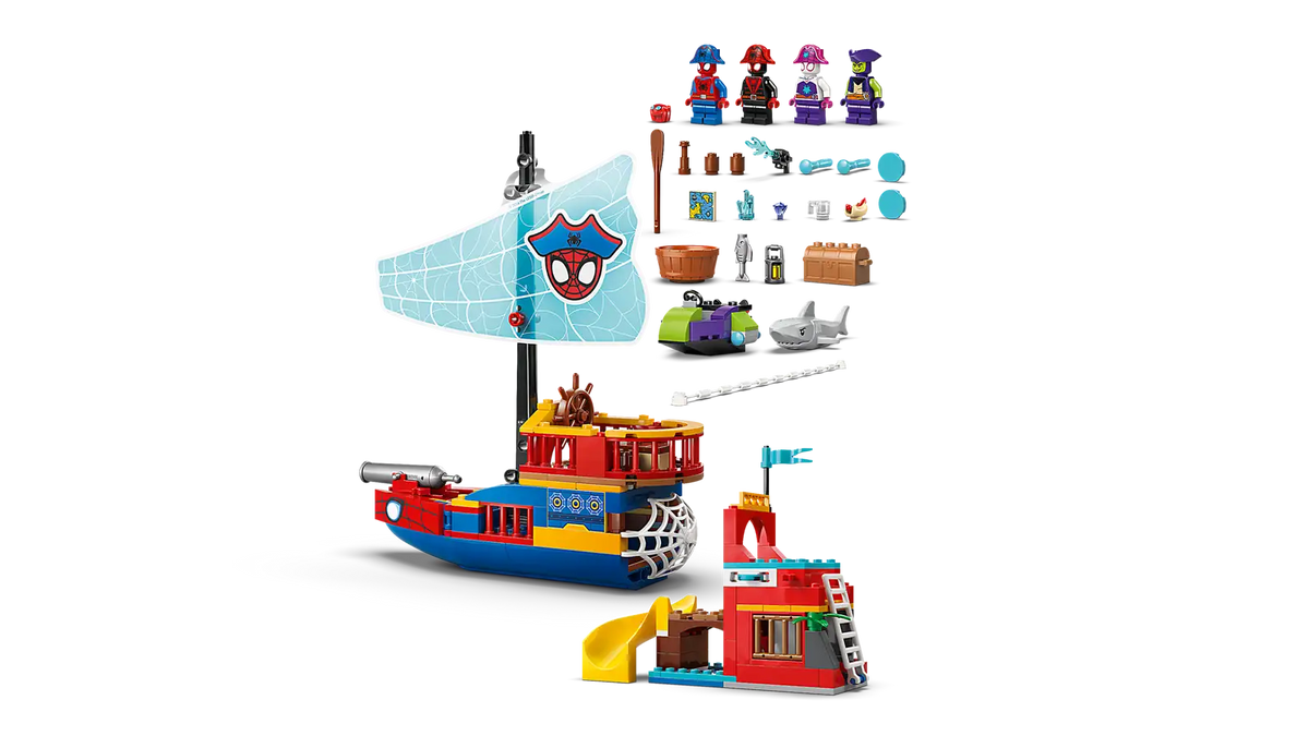 11208 Nave pirata del Team Spidey