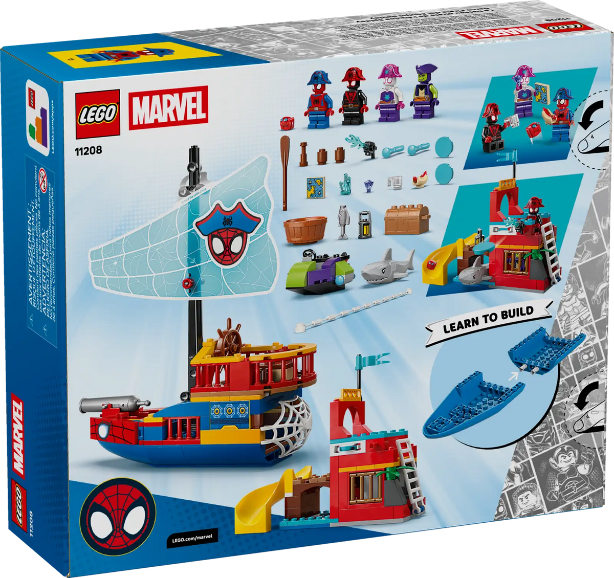 11208 Nave pirata del Team Spidey
