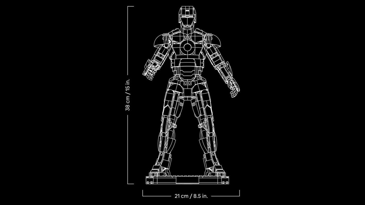 76344 Iron Man Mark 3