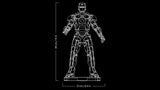 76344 Iron Man Mark 3