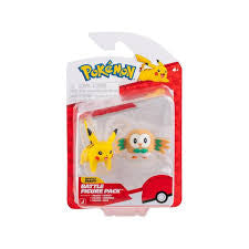 Rowlet & Pikachu