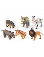 Animali Morbidi WILD 6 soggetti Assortiti 23/47cm