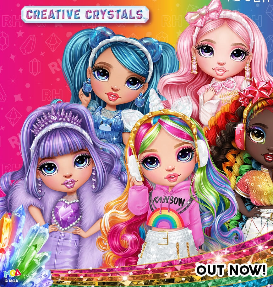 Rainbow High Creative Crystals - Amaya Raine