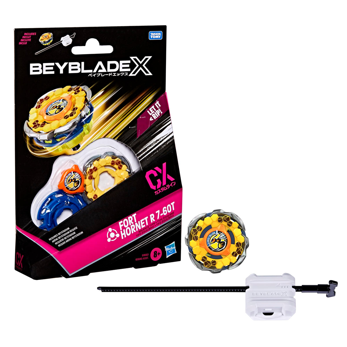 BeyBlade X Starter CX - FORT HORNET R 7-60T