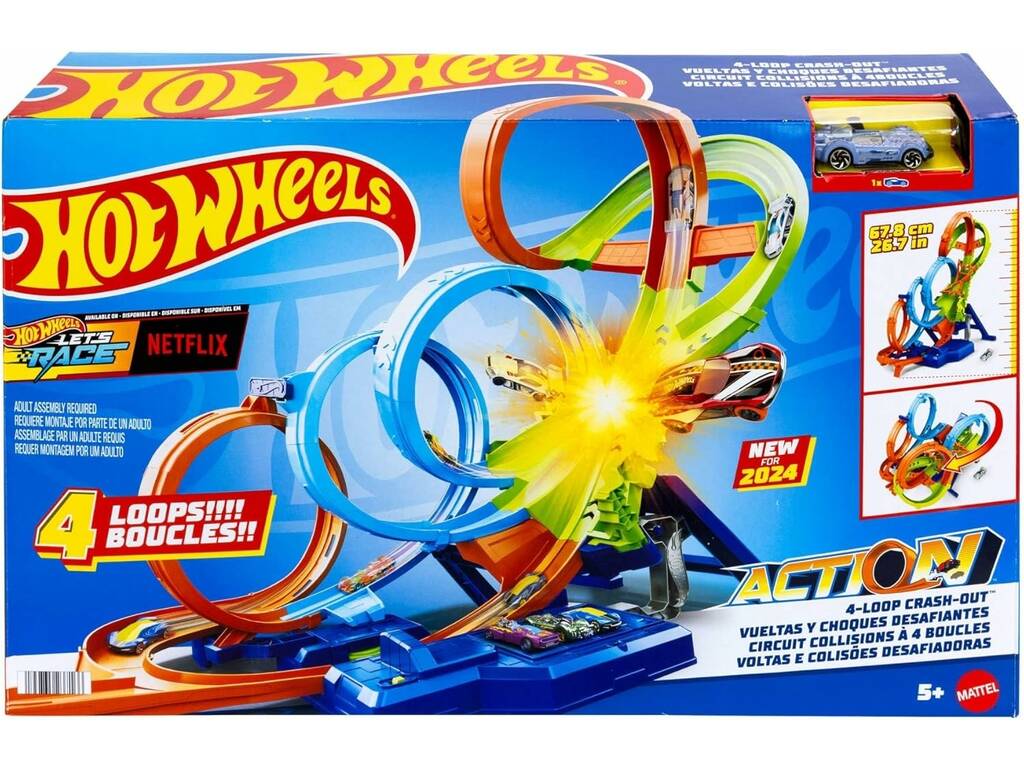 Hot Wheels Ultra crash Looping HXT06