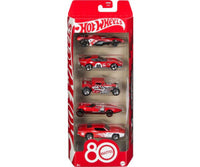 Hot Wheels 5-Pack 80 anniversary