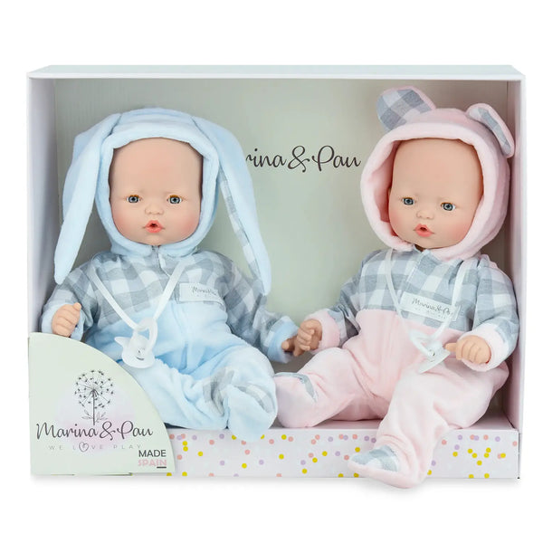 588 Gemelli Baby Animal , con scatola