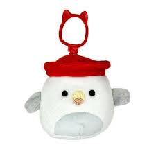 Squishmallows Clip On - Steve il gabbiano bianco
