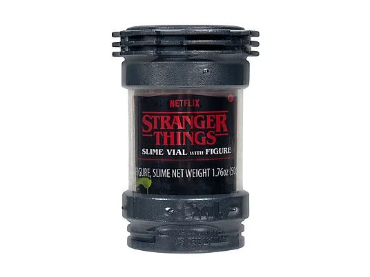 Stranger Things contenitore con Slime e personaggio 4,5 cm