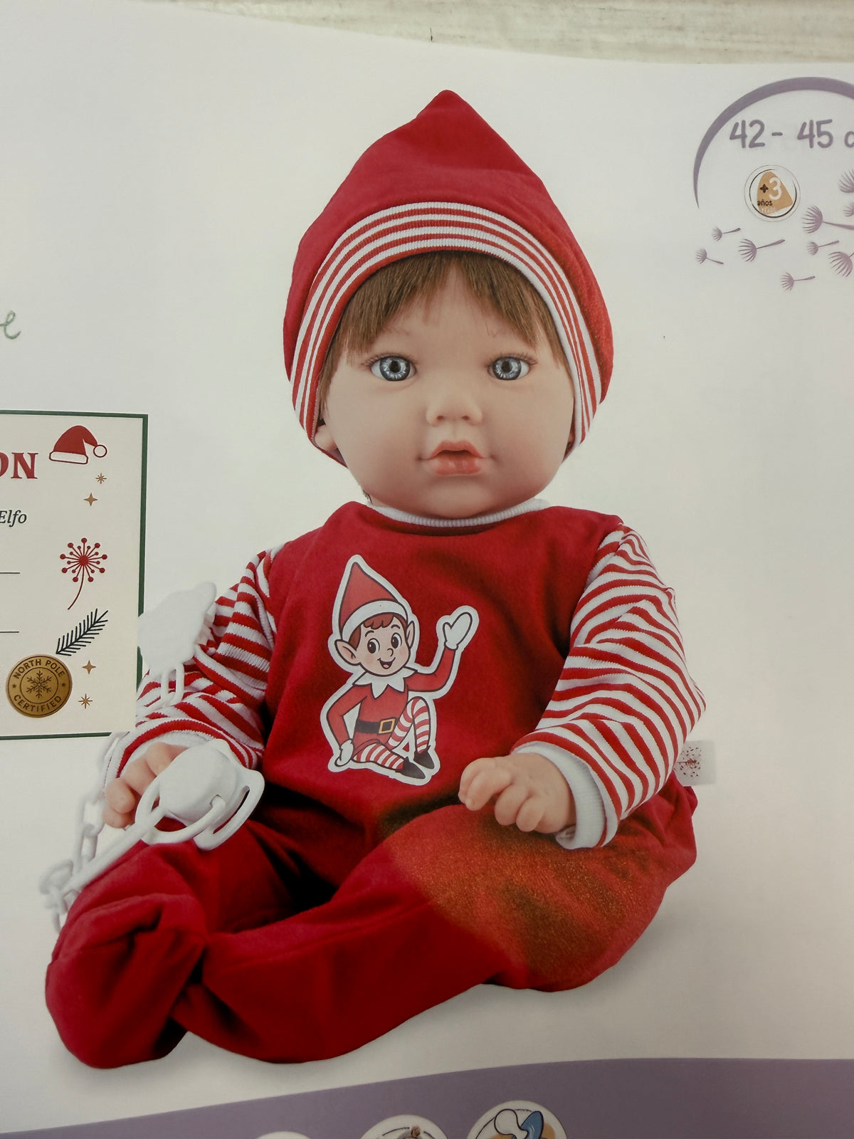 758 Teo Christmas elf, senza scatola