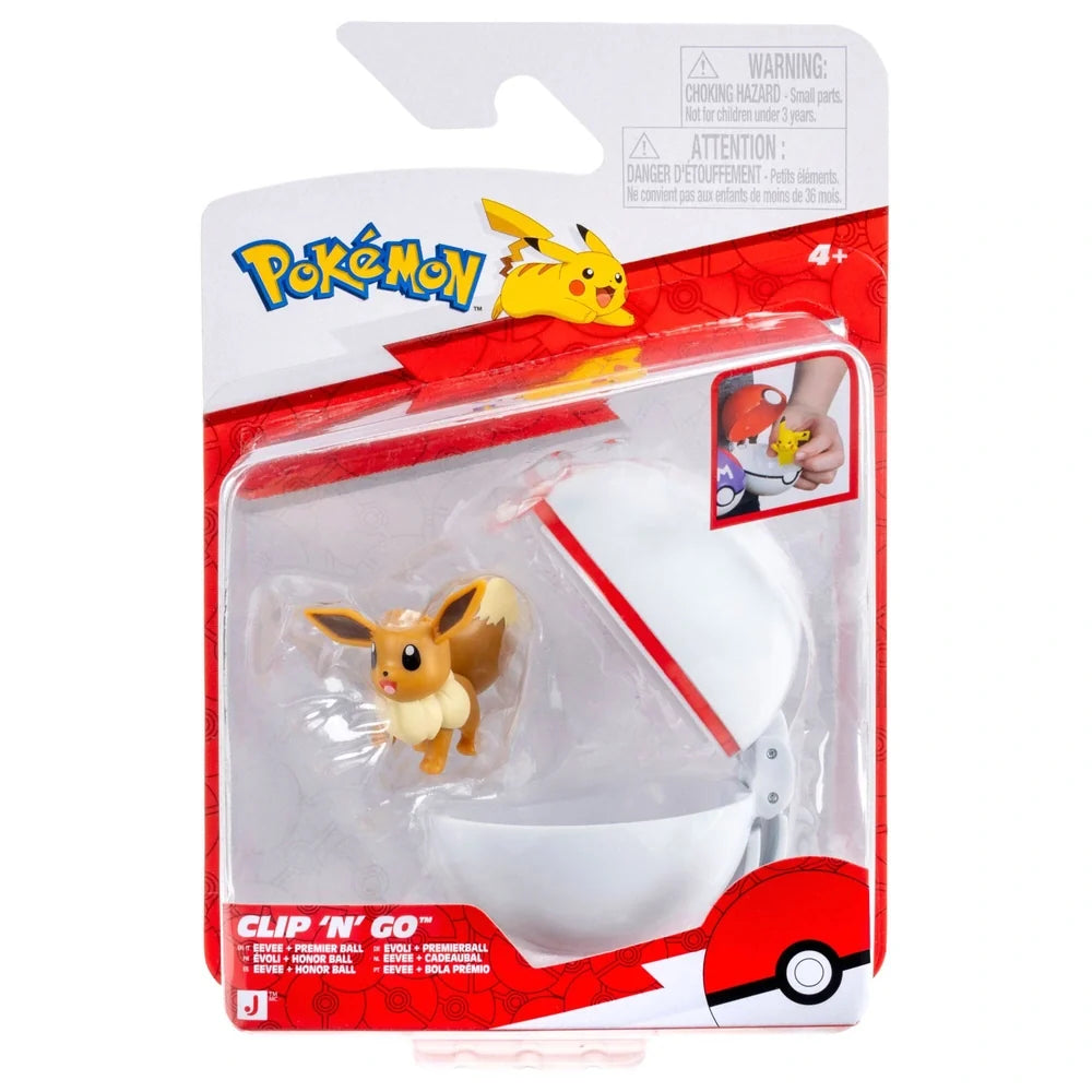 Clip 'N' Go Eevee & Poké Ball