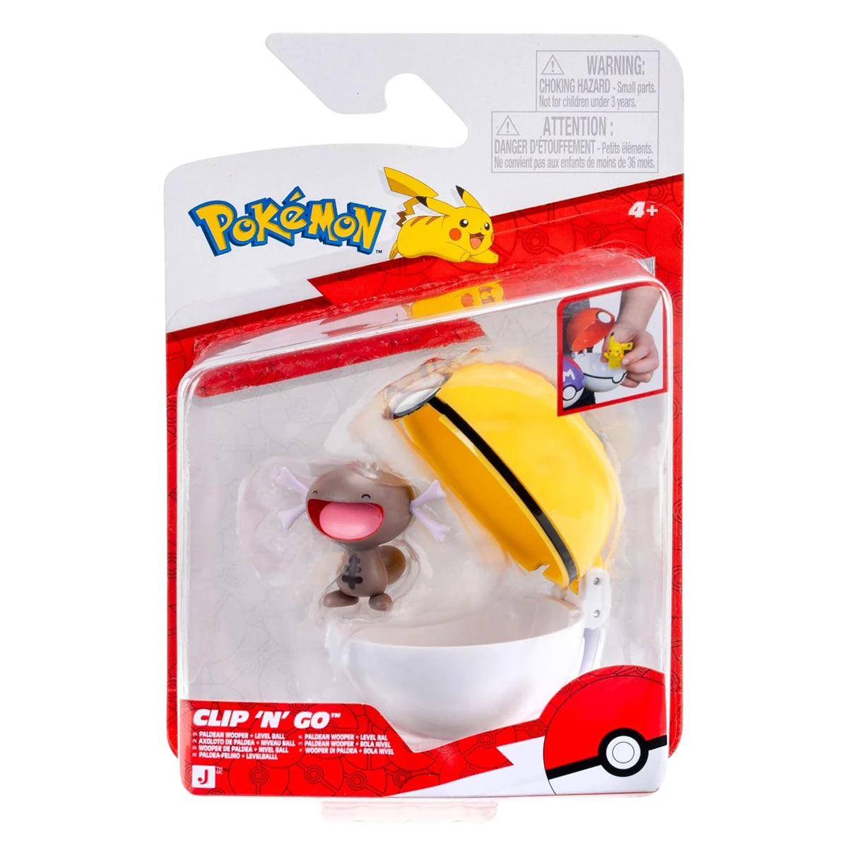 Clip 'N' Go Paldean Wooper & Poké Ball