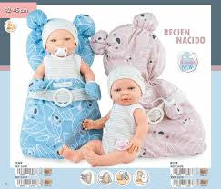 1658 Recien Nacido Nana Blu, senza scatola
