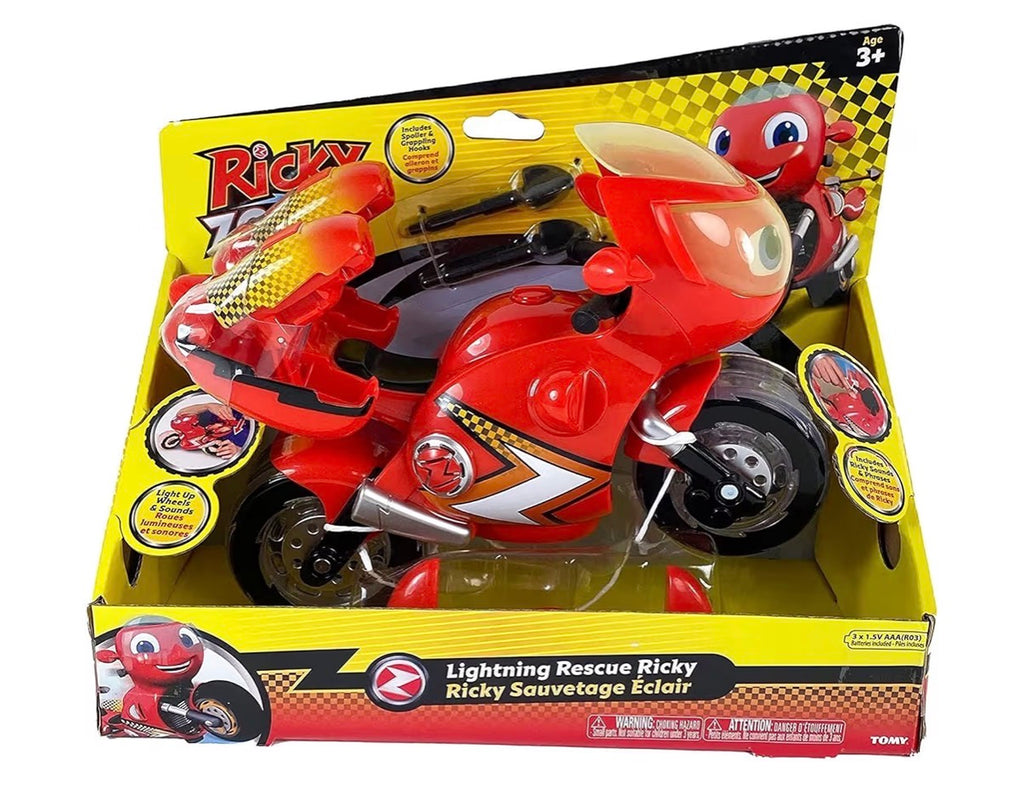 Ricky Zoom moto con luci e suoni