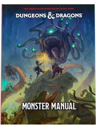 D&D 5.0 - MONSTER MANUAL 2024 - Hard Cover - ITA