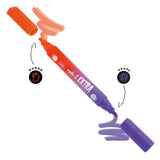 Make It Extra - Scented Jumbo Highlighter - Orange + Purple