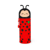 KAWAII - ASTUCCIO 2 IN 1 IN SILICONE - COCCINELLA