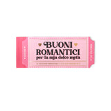 BLOCCHETTO DA 24 VOUCHER - Romantici