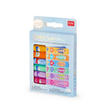 SET DI 6 MINI EVIDENZIATORI - TEDDY BEAR - MULTICOLOR INK