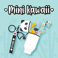 Portamonete con Portachiavi Panda - Mini Kawaii