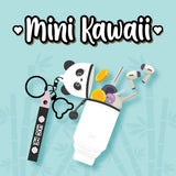 Portamonete con Portachiavi Panda - Mini Kawaii