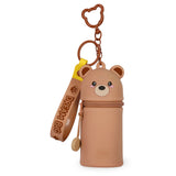 Portamonete con Portachiavi Teddy Bear - Mini Kawaii