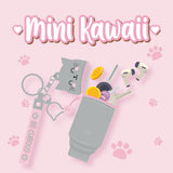 Portamonete con Portachiavi Kitty - Mini Kawaii