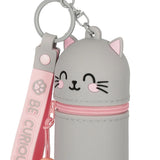 Portamonete con Portachiavi Kitty - Mini Kawaii