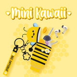 Portamonete con Portachiavi Bee - Mini Kawaii