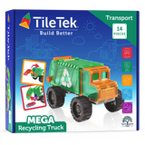 Mega Camion Rifiuti - 14 pezzi