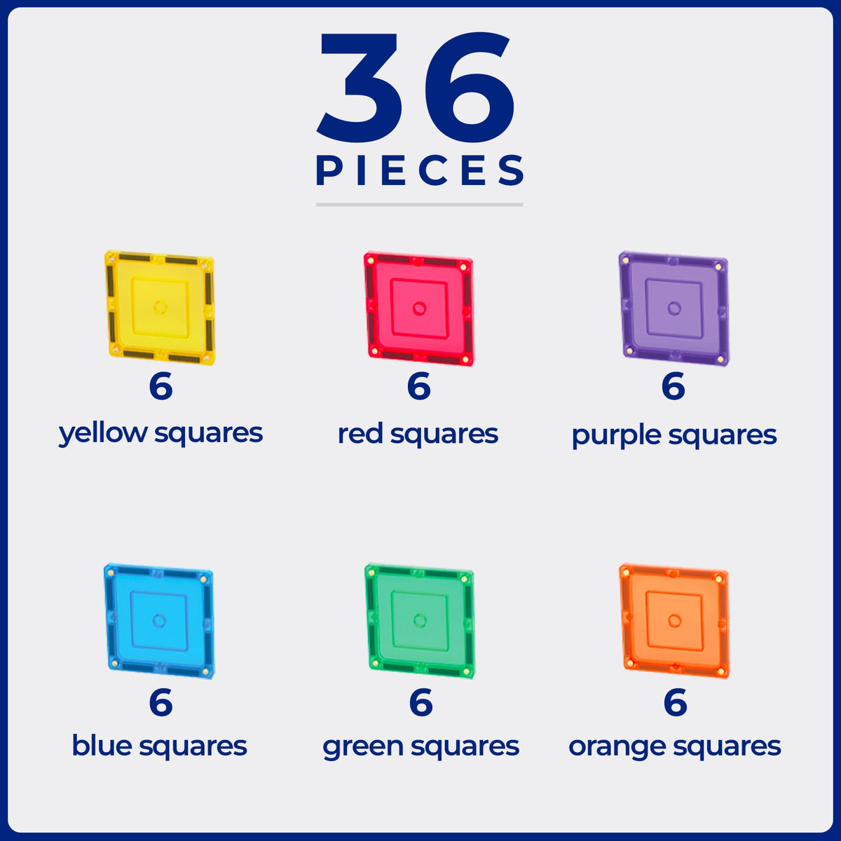Squares Pack - 36 pezzi