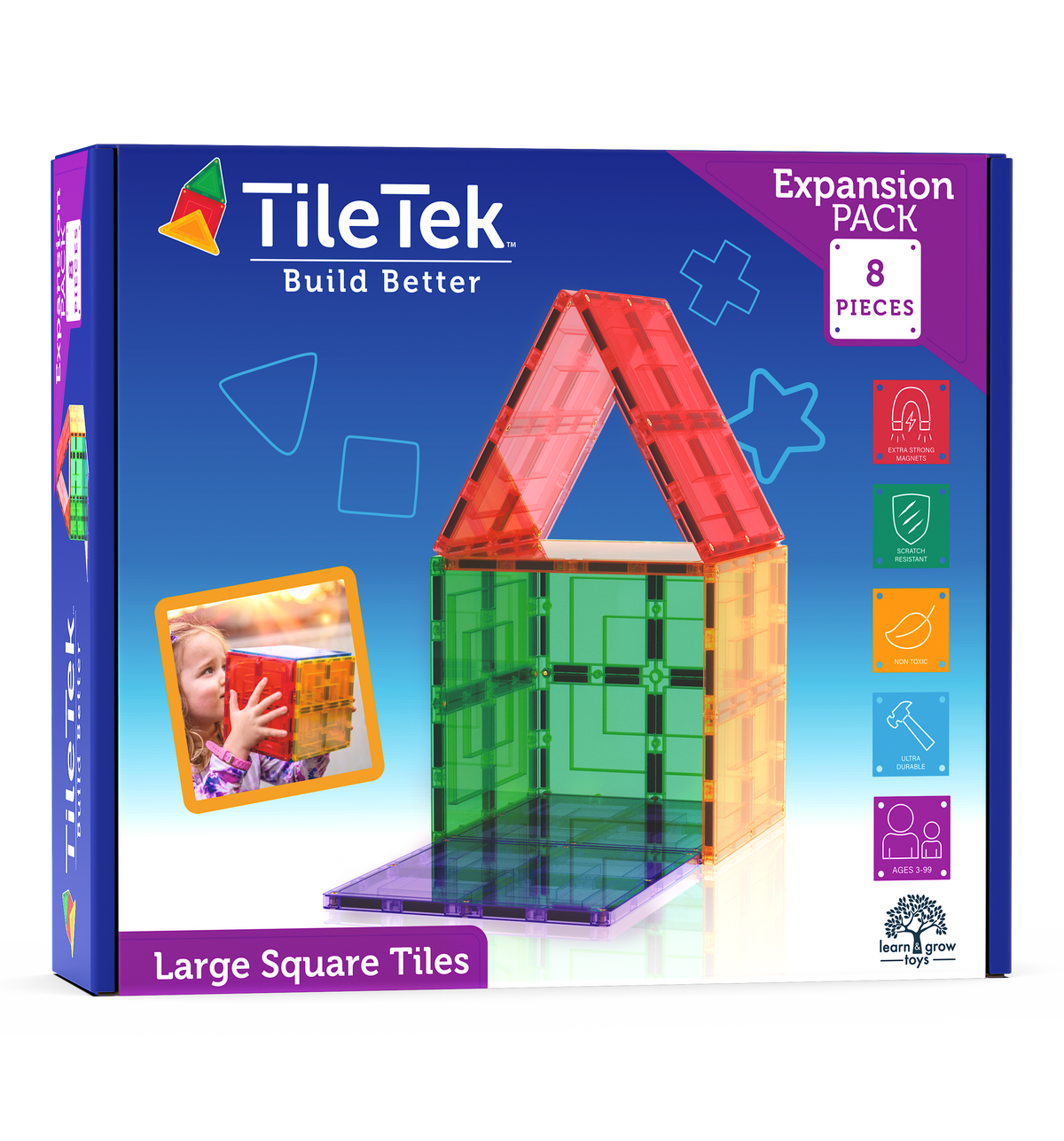 Large Squares Pack - 8 pezzi