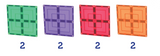 Large Squares Pack - 8 pezzi