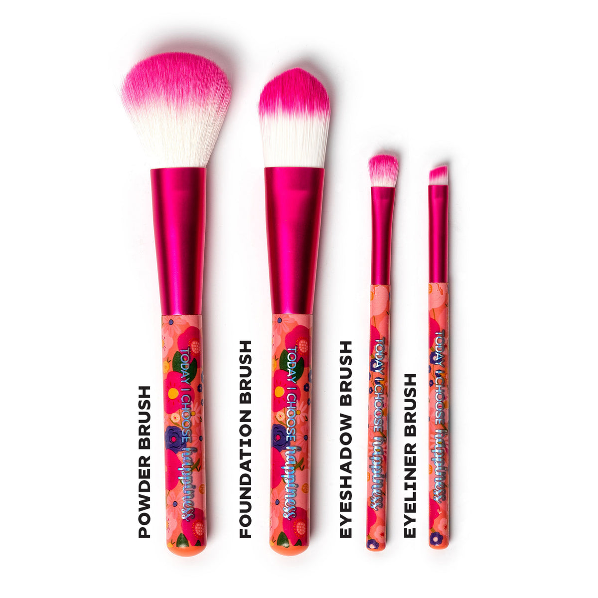 OH MY GLOW! - 4 PENNELLI PER IL TRUCCO - FLOWERS