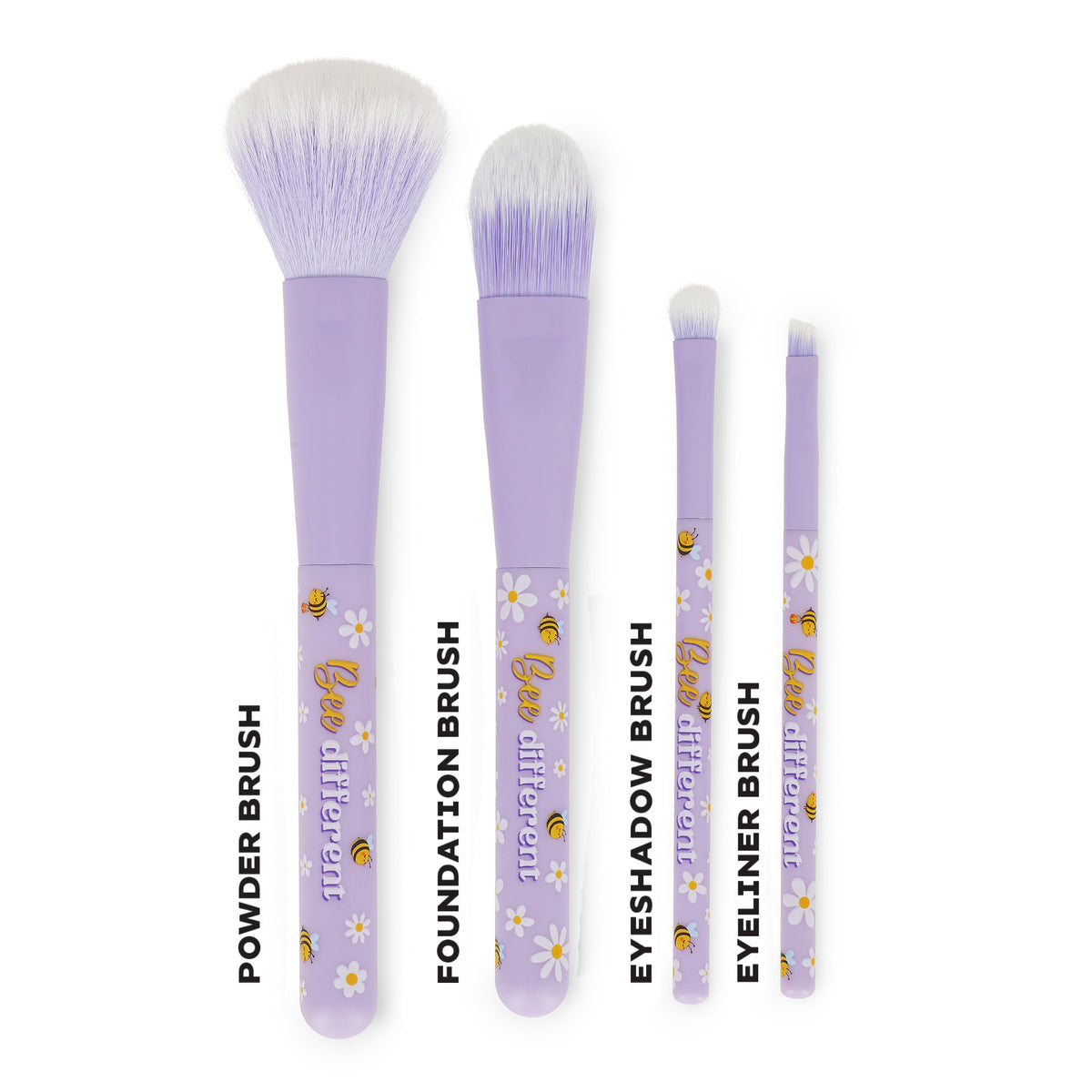 OH MY GLOW! - 4 PENNELLI PER IL TRUCCO - BEE