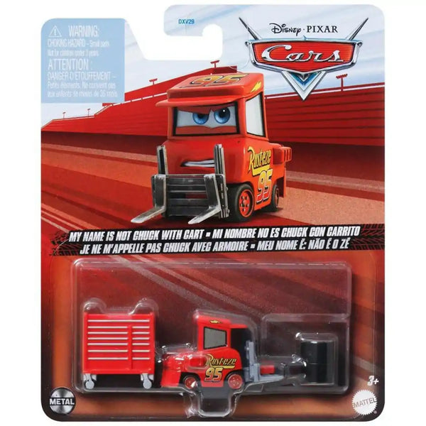 CARS My name is not Chuck with cart JDG66