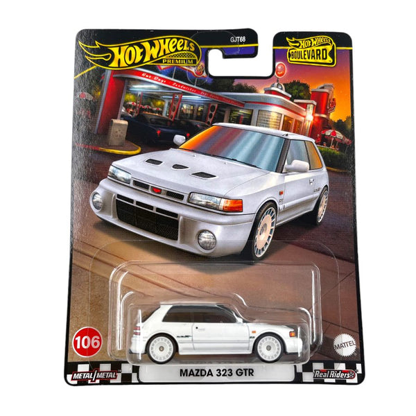 Hot Wheels Premium Boulevard HRT59 Mazda 323 GTR