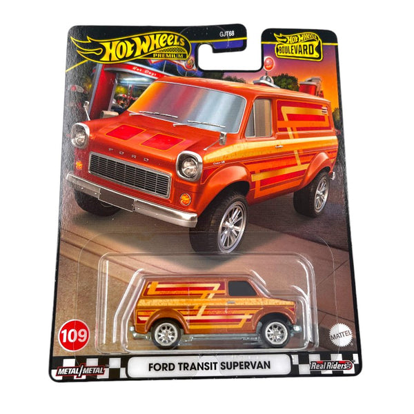 Hot Wheels Premium Boulevard HRT76 Ford Transit Supervan