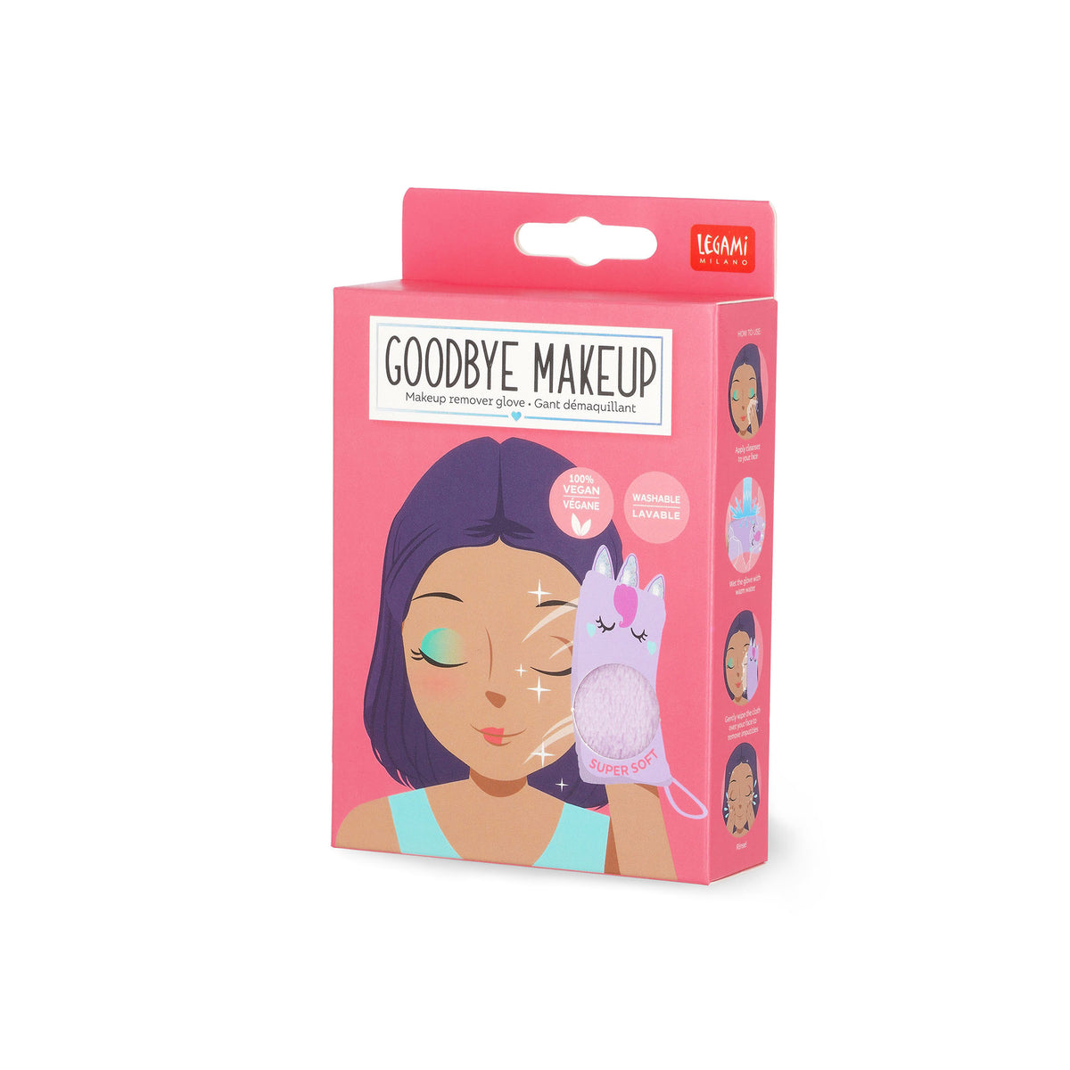 GOODBYE MAKE-UP - GUANTO STRUCCANTE - UNICORN