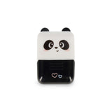 TIMBRO DECORATIVO A RULLO - PANDA - BLACK INK