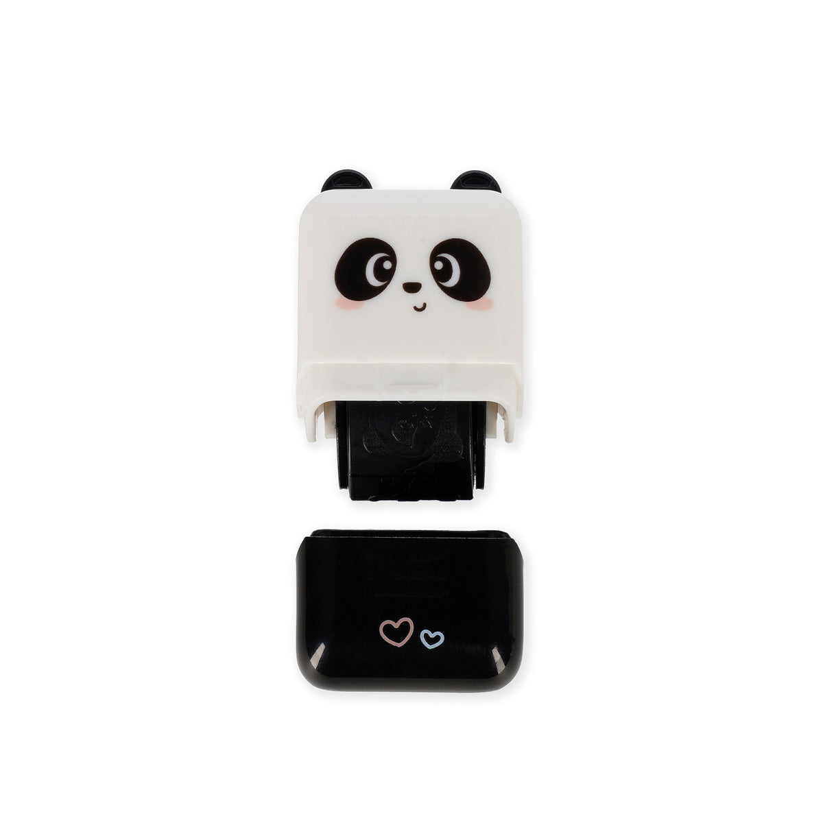 TIMBRO DECORATIVO A RULLO - PANDA - BLACK INK