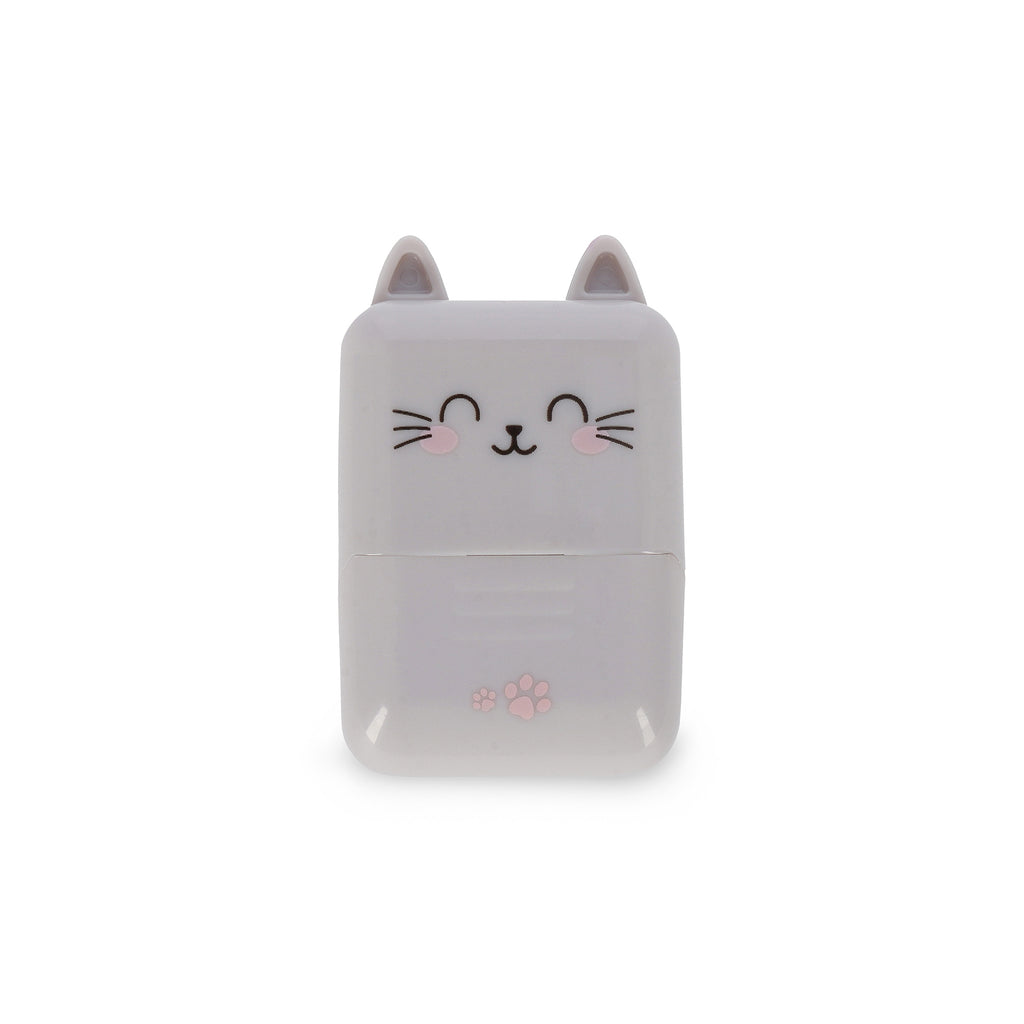 TIMBRO DECORATIVO A RULLO - KITTY - PINK INK