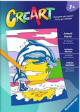 CreArt Album da Colorare 7+ - Animali del mare