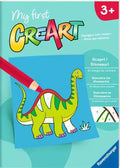CreArt Album da Colorare 3+ - Scopri i Dinosauri