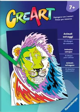 CreArt Album da Colorare 7+ - Animali selvaggi
