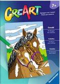 CreArt Album da Colorare 7+ - Cavalli