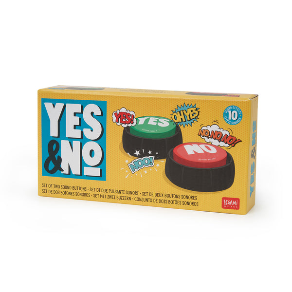 YES & NO - SET DI DUE PULSANTI SONORI