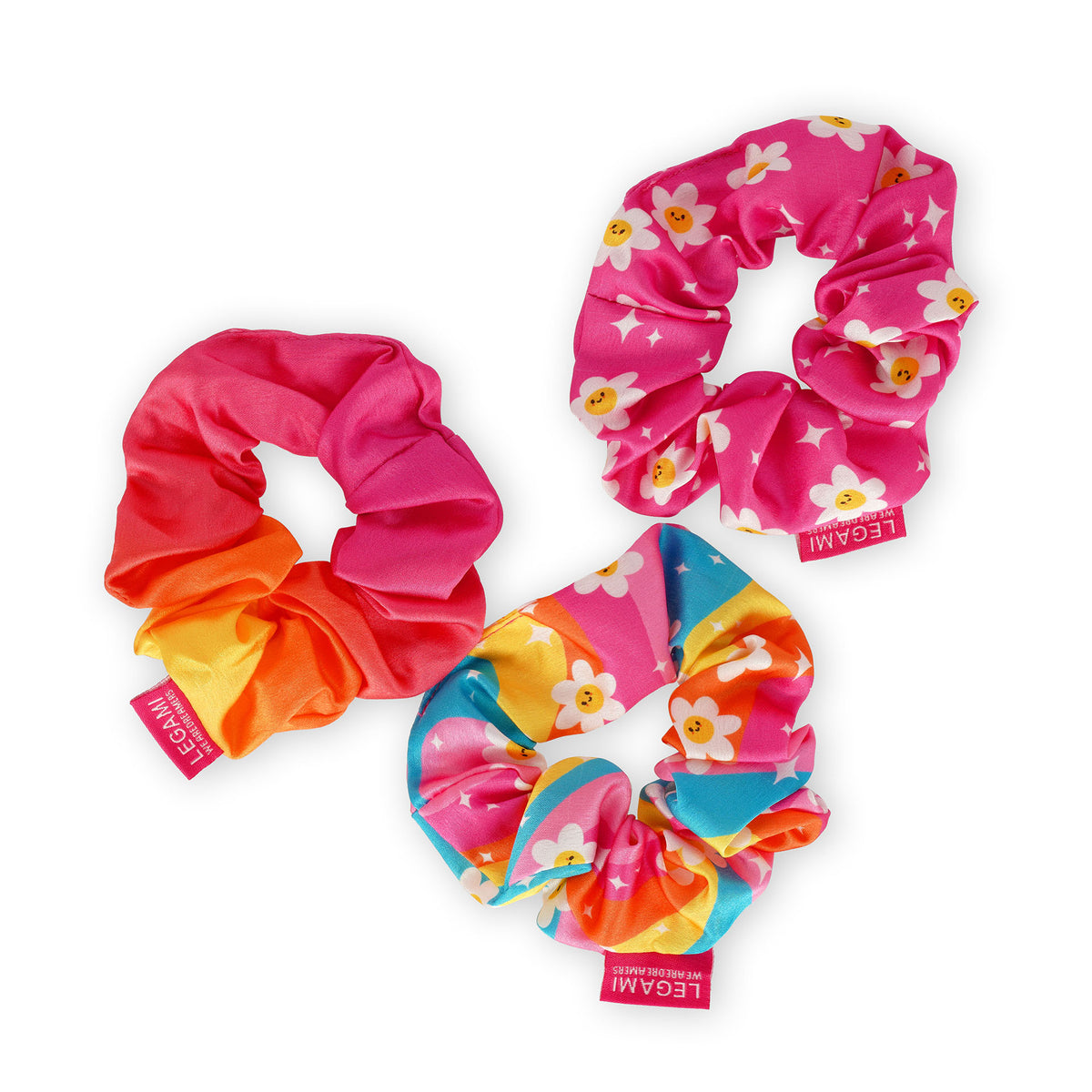 HAIR WE ARE! - SET DI 3 ELASTICI PER CAPELLI - DAISY