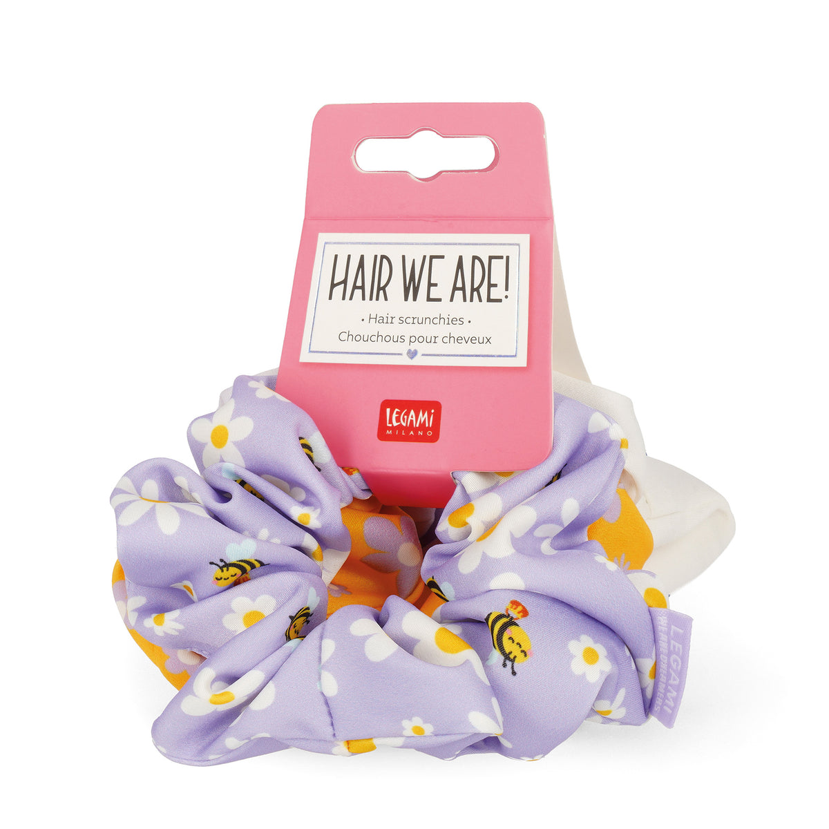 HAIR WE ARE! - SET DI 3 ELASTICI PER CAPELLI - BEE